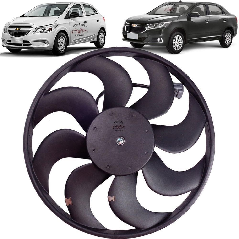 Ventoinha Eletroventilador Gm Onix Prisma 2017 18 2019 2020