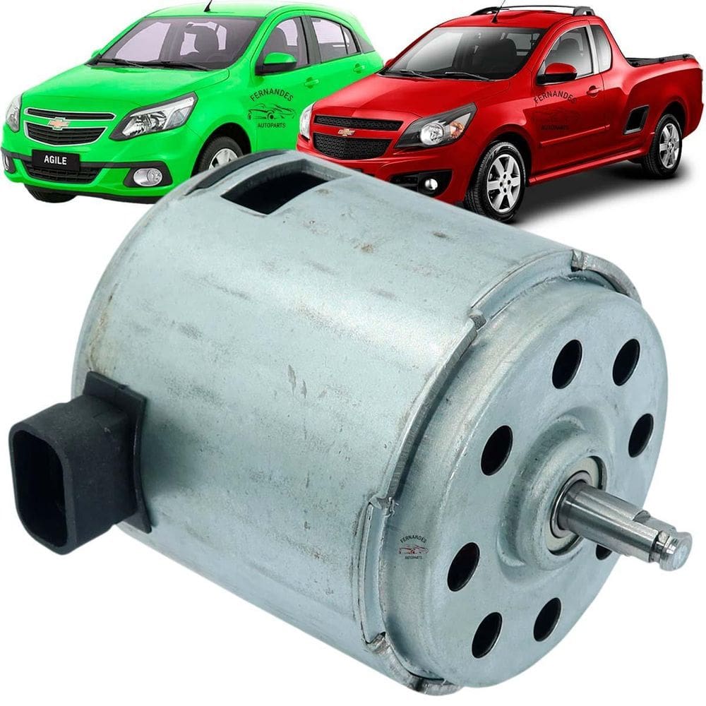 Motor Ventoinha Eletroventilador Chevrolet Agile 1.4 Montana