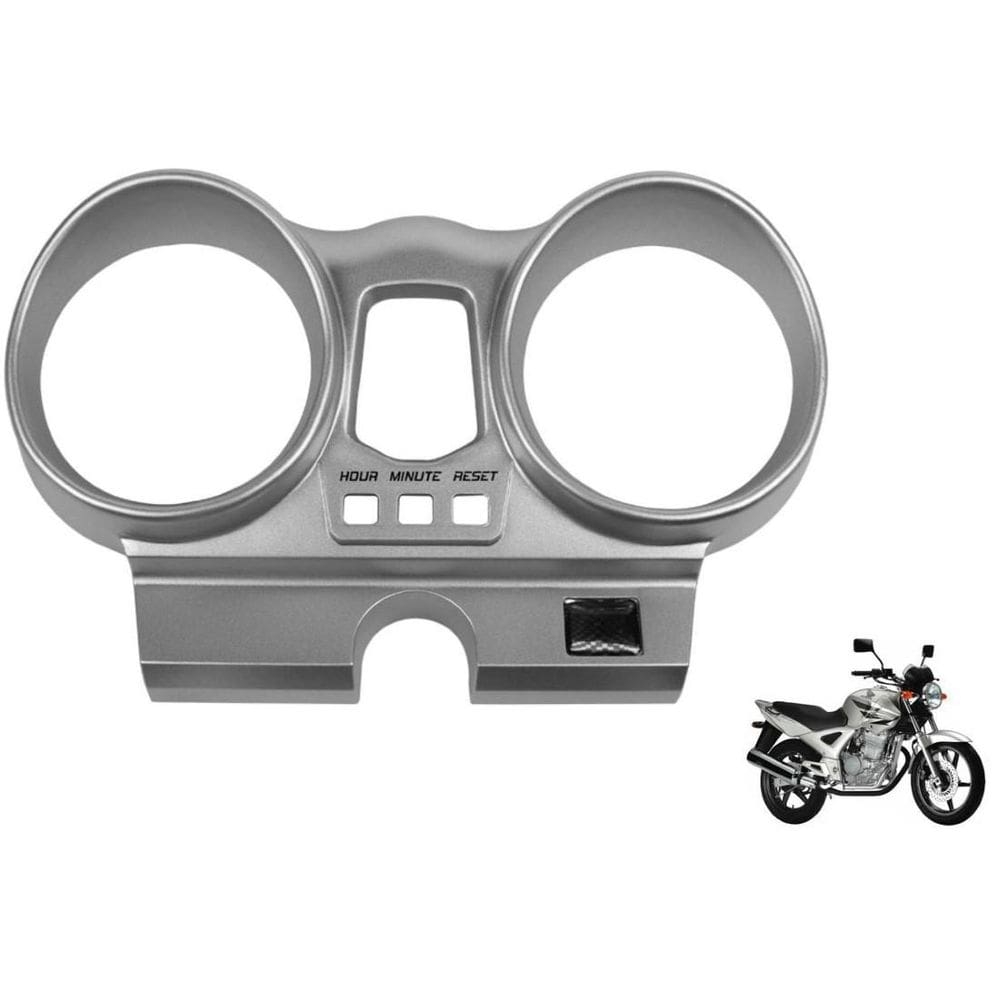 Carcaça Capa Painel Cinza Prata Cbx 250 Twister 2001 A 2008
