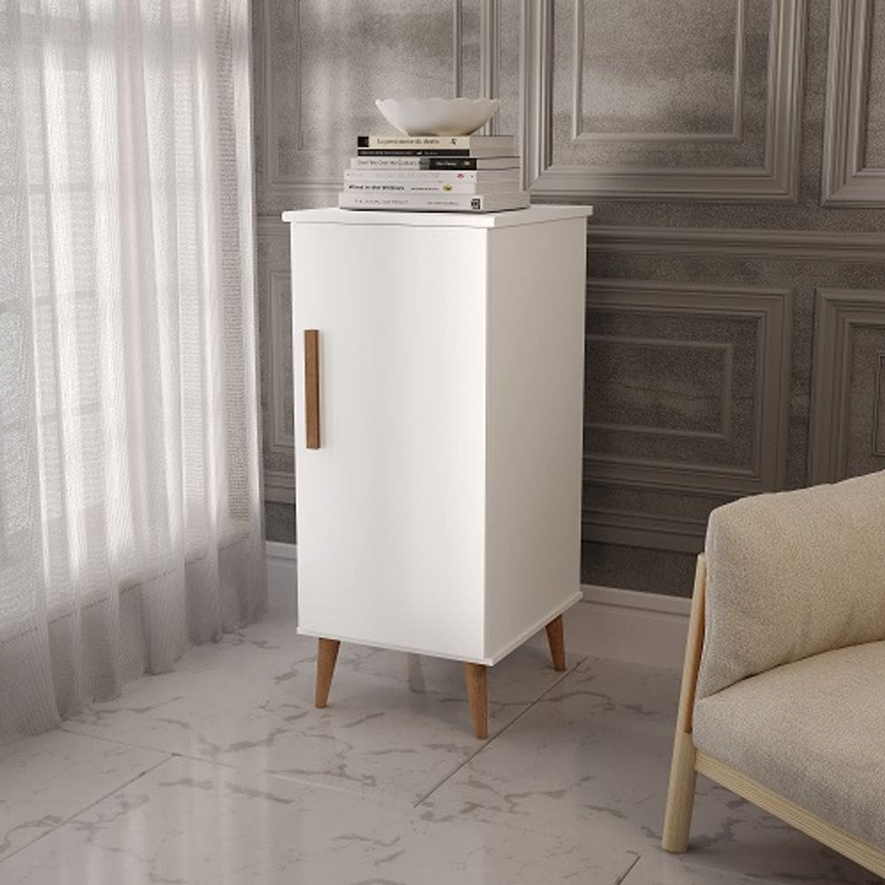 Balcão Multiuso Tóquio Branco - Passe Bem Móveis