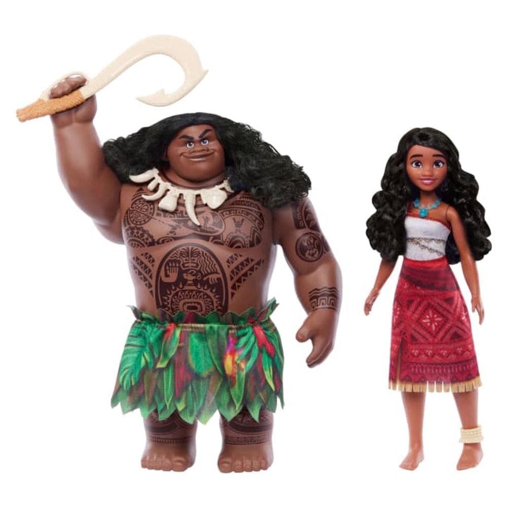 Bonecas - Disney Moana e Maui - JDD42 MATTEL
