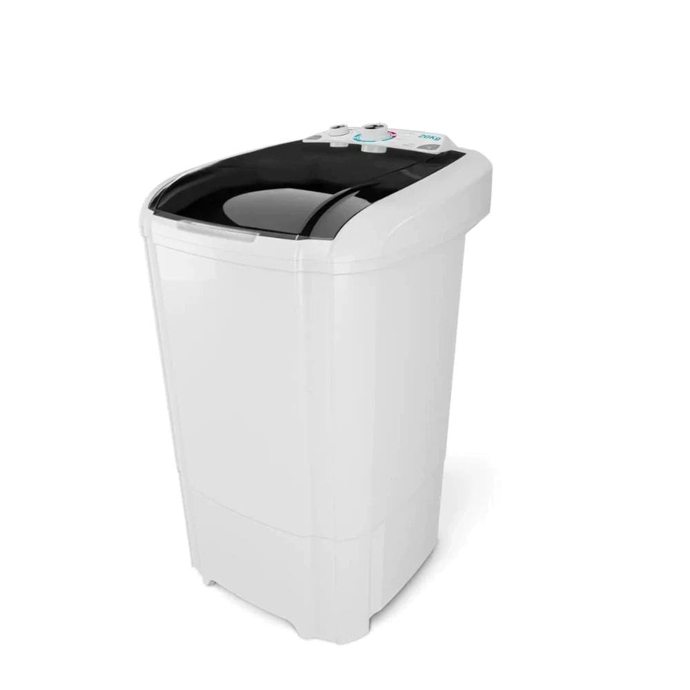 Lavadora de Roupas 20,6kg Britânia Blr04 Semiautomática, 7 Programas de Lavagem, Ciclo Tira Manchas, Dispenser para Sabão, Amaciante e Função Timer
