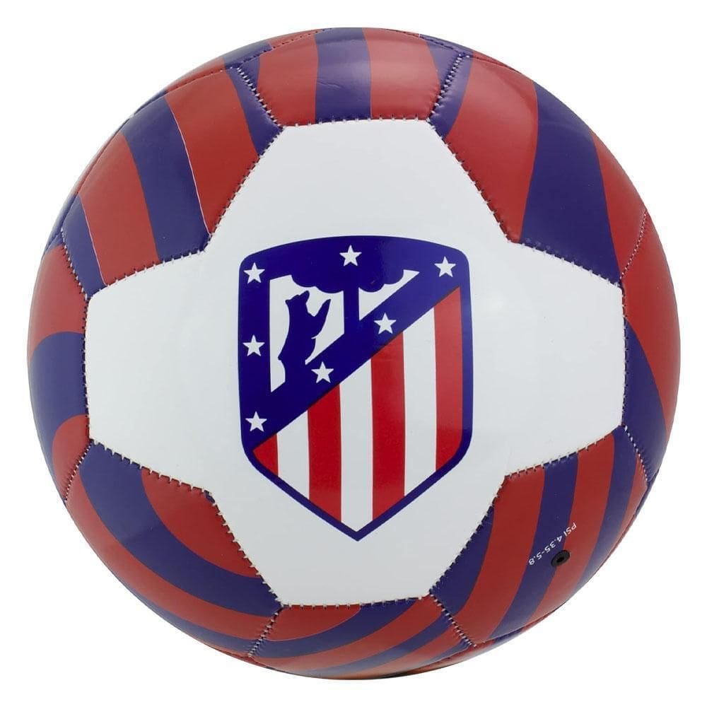 Bola De Futebol Pvc Nº5 Atlético De Madrid Vemelho/Azul