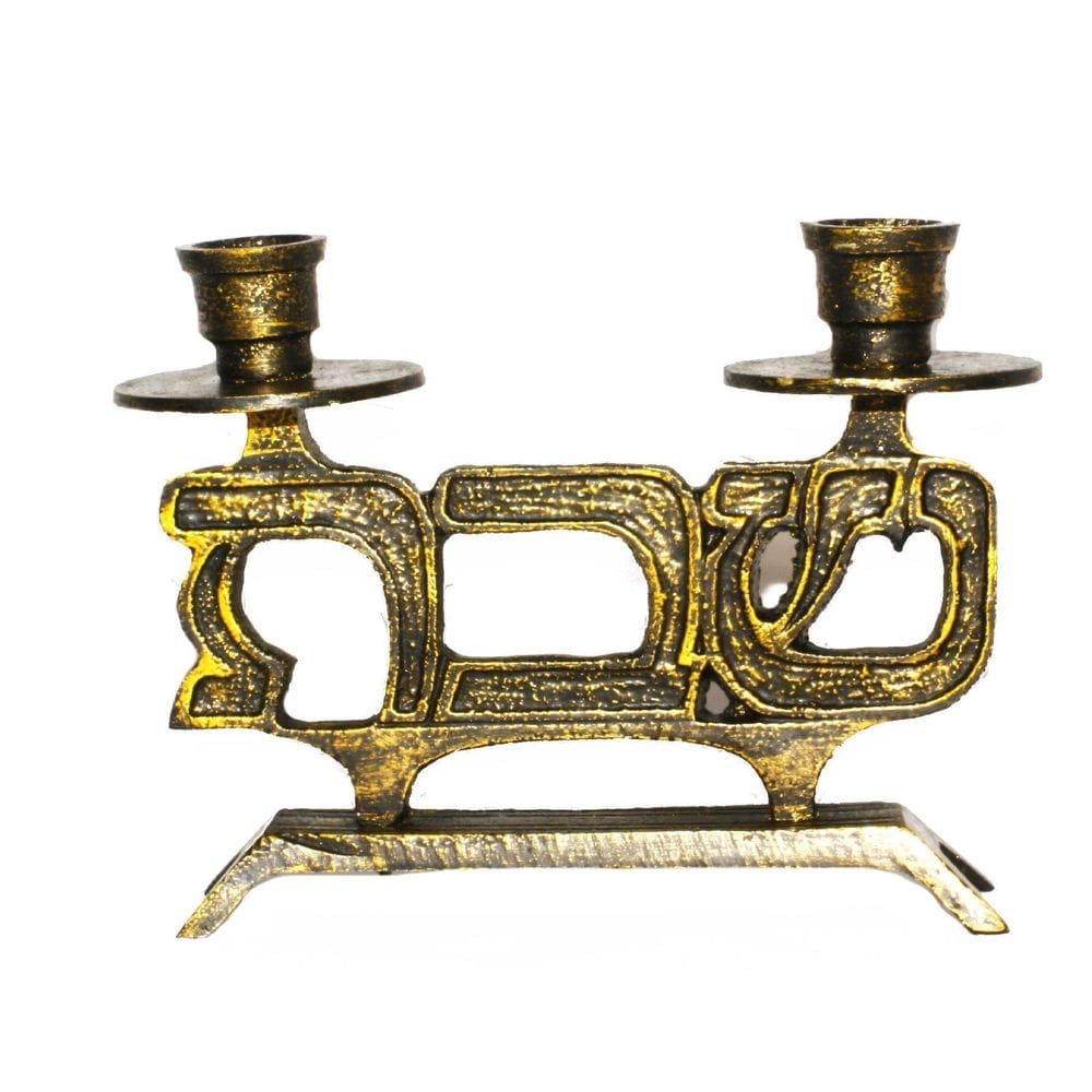 Castiçal Para 2 Vela - Suporte De Vela Castiçais Para Shabat