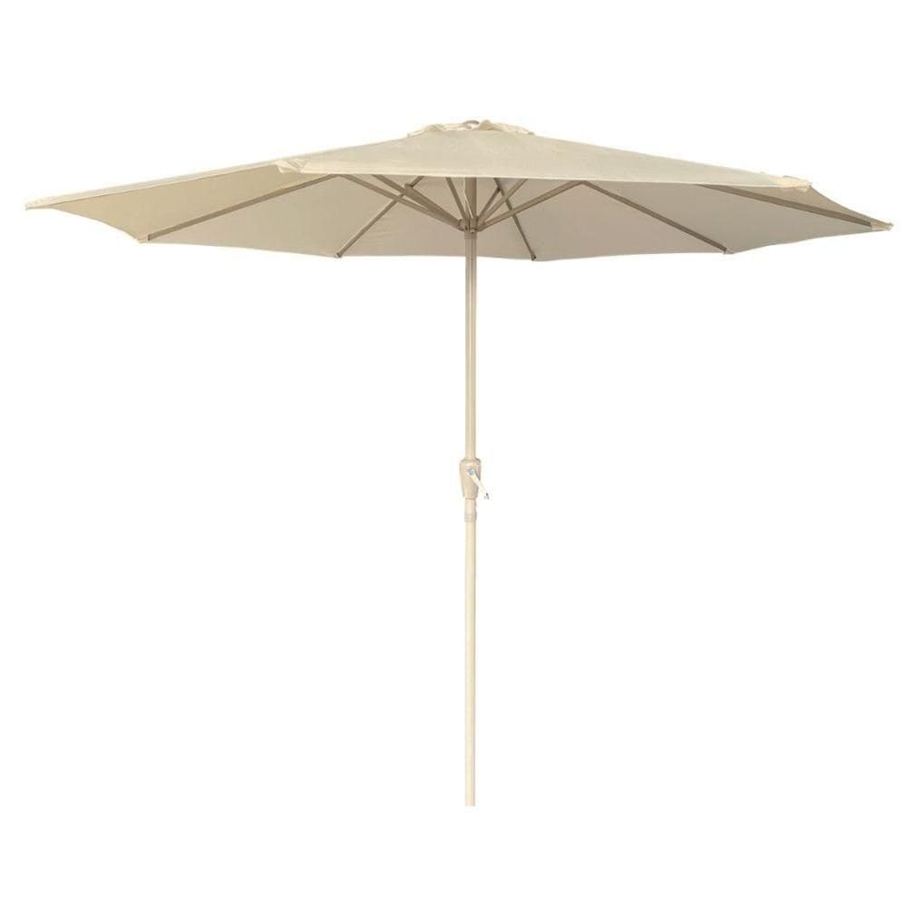 Ombrelone Central Paraty Bali Fratini 270 Cm (largura) Sem Base Em Alumínio Fendi Capa Poliéster