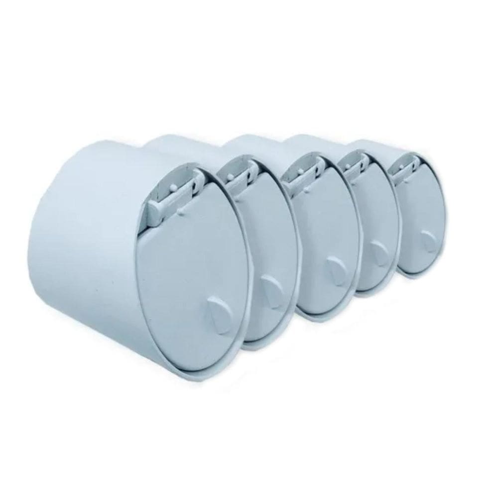 Kit 6 Un Válvula De Retenção Anti-Rato Para Canos Pvc 3``