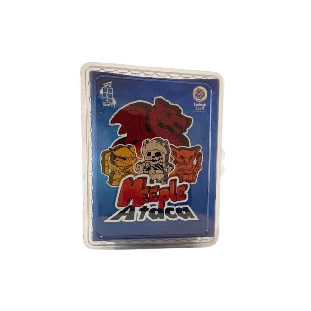 Meeple Ataca Linha Slim Jogo de Cartas Ludens Spirit