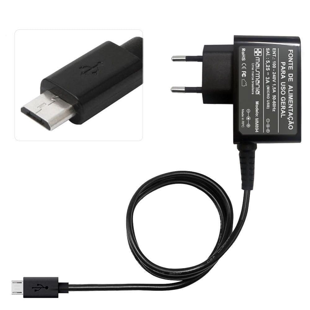 Fonte Carregador Mais Mania Microsoft Surface 5.25V 3A 16W