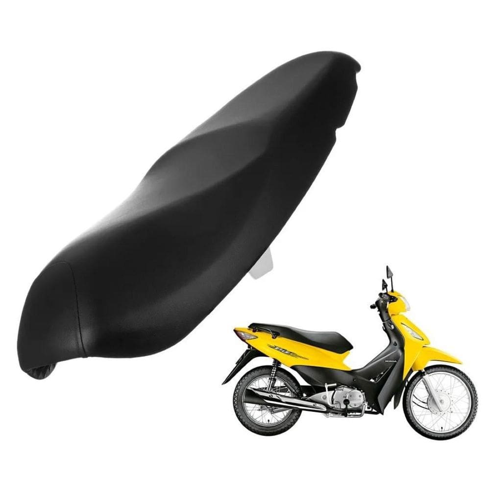 Banco Assento Sela Preto Honda Biz 125 De 2005 Ate 2010