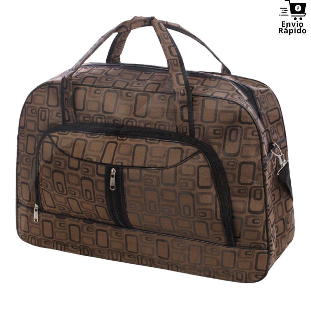 Mala De Mão Marrom Para Viagem Bolsa De Viagem