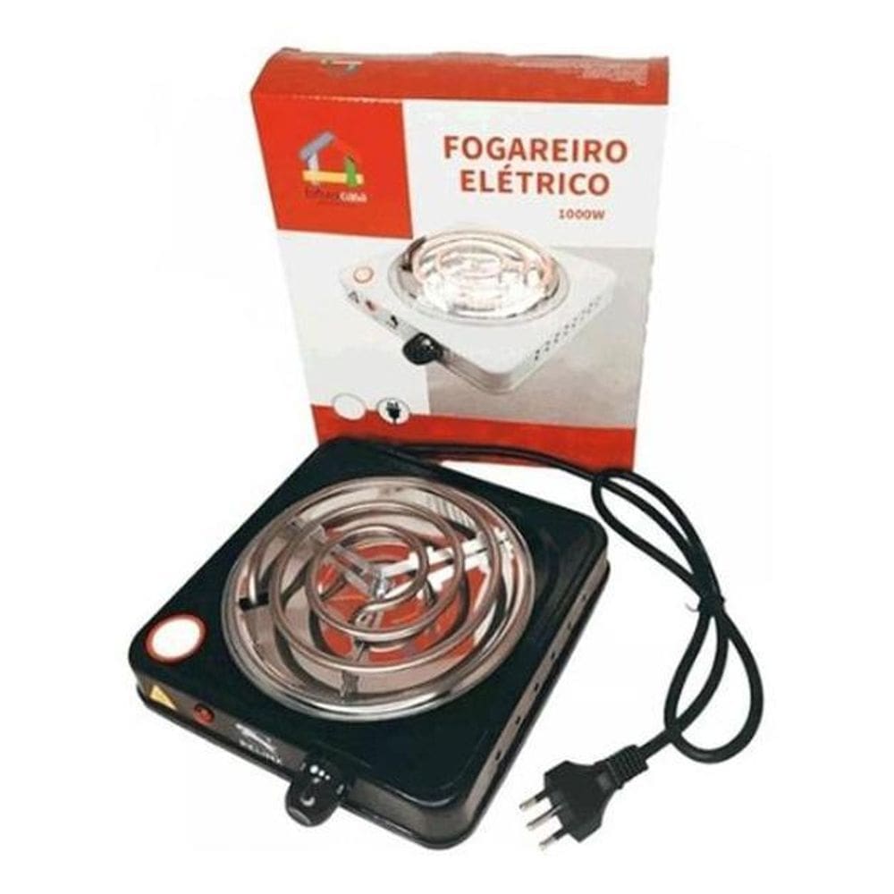 Fogareiro Elétrico Portátil 1000W 110V