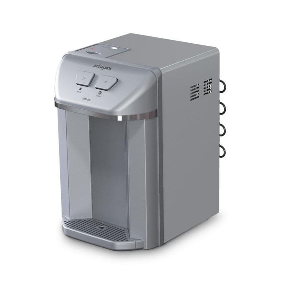 Filtro Purificador De Água Gelada Prata Acquabios Ultra Ice