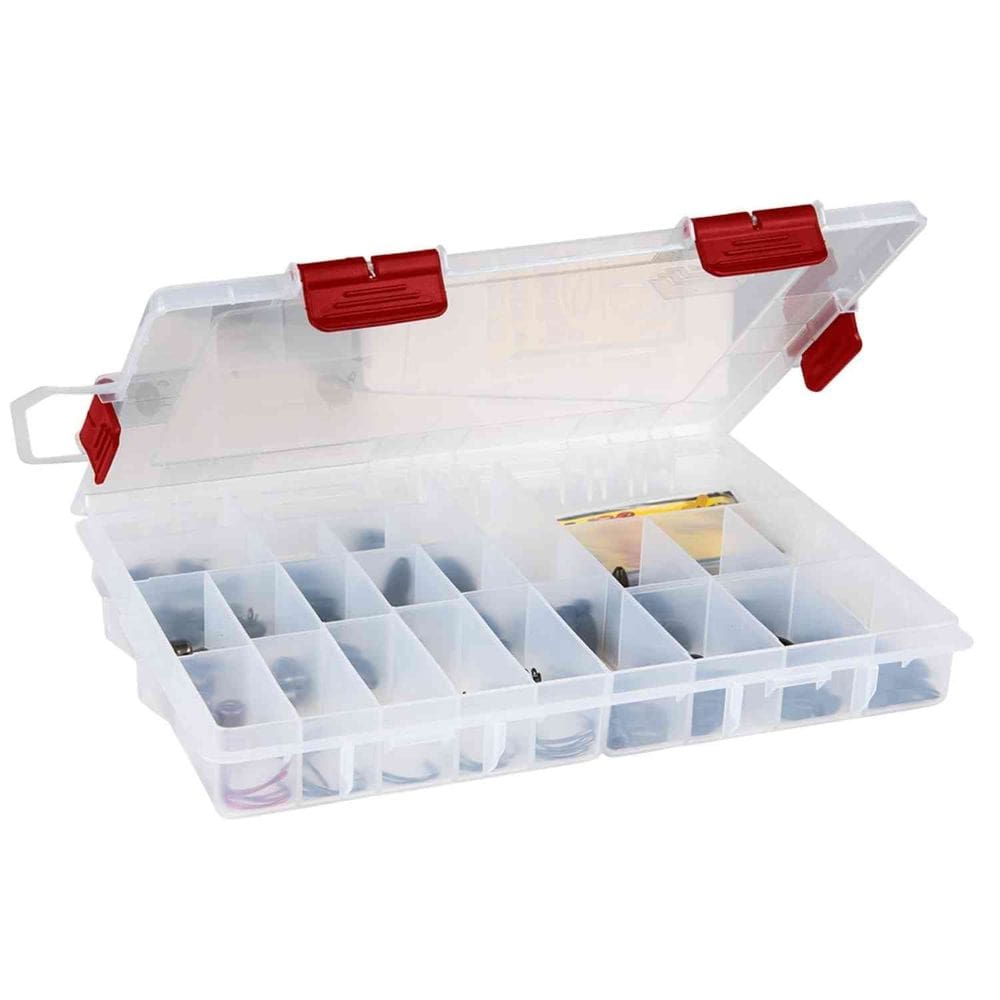 Plano de armazenamento de dados RUSTRICTOR Terminal Stowaway Clear/Red