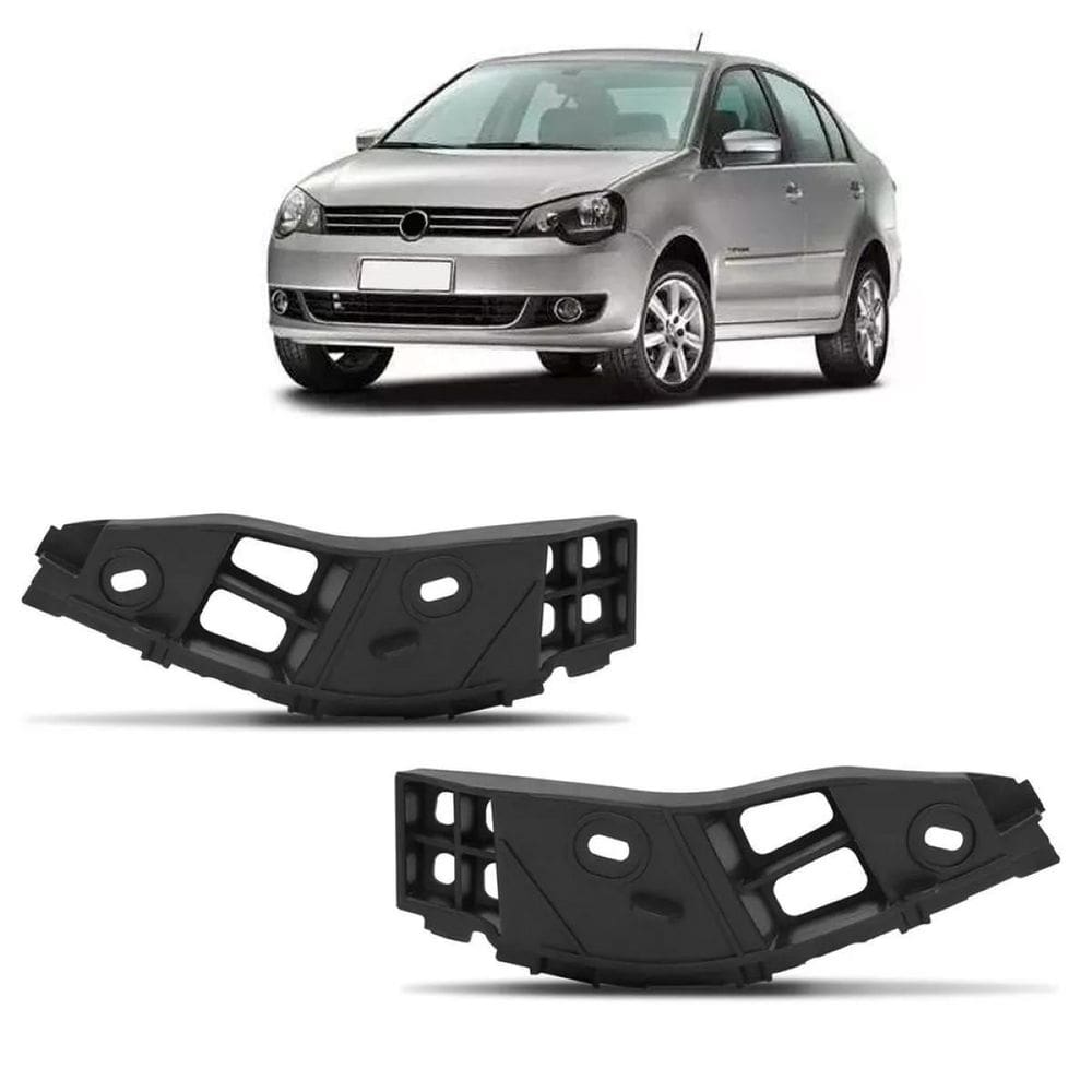 Suporte Guia Parachoque Dianteiro Polo 2013 2014 2015