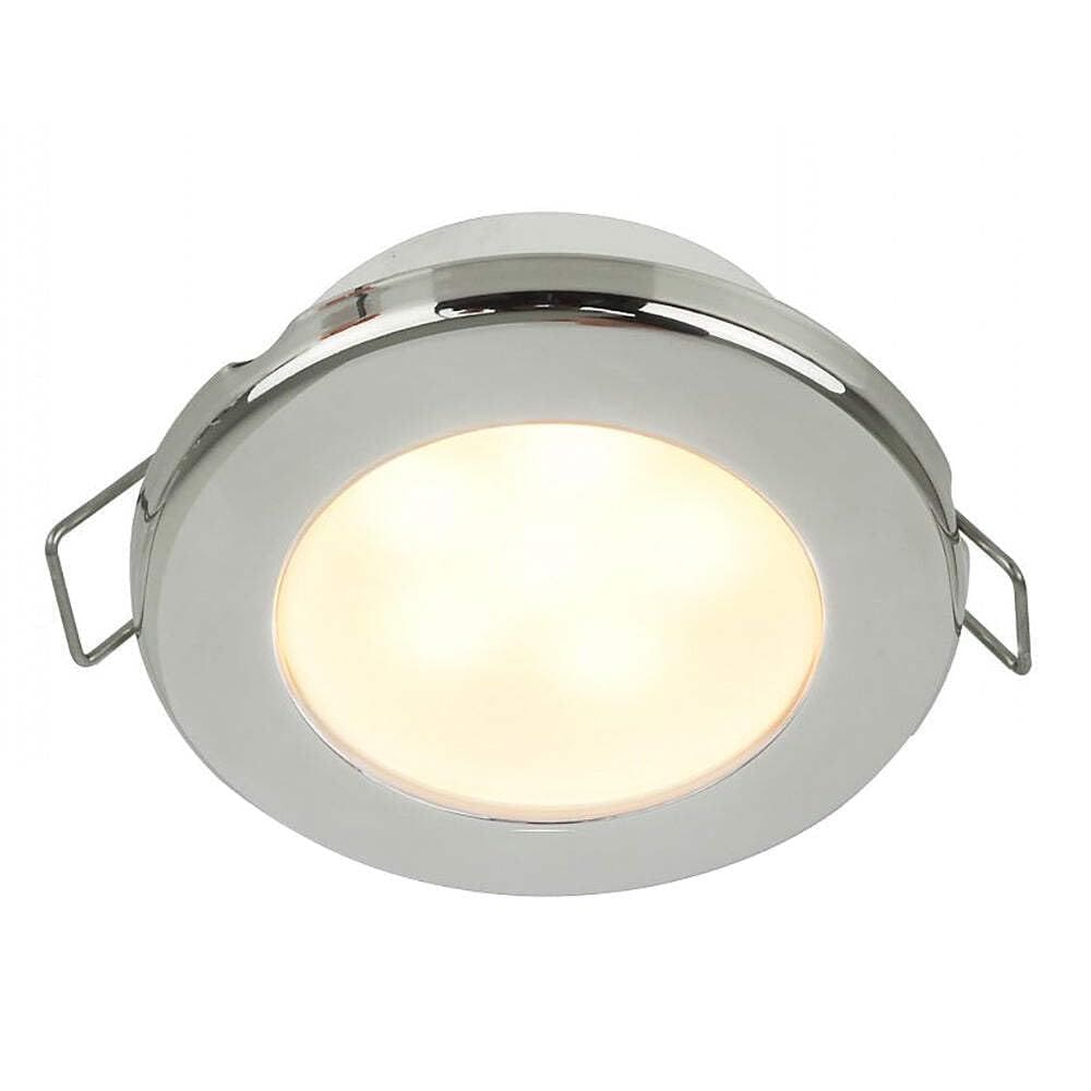 Down Light Hella Marine EuroLED 75 3 Redonda 12V em Aço Inoxidável