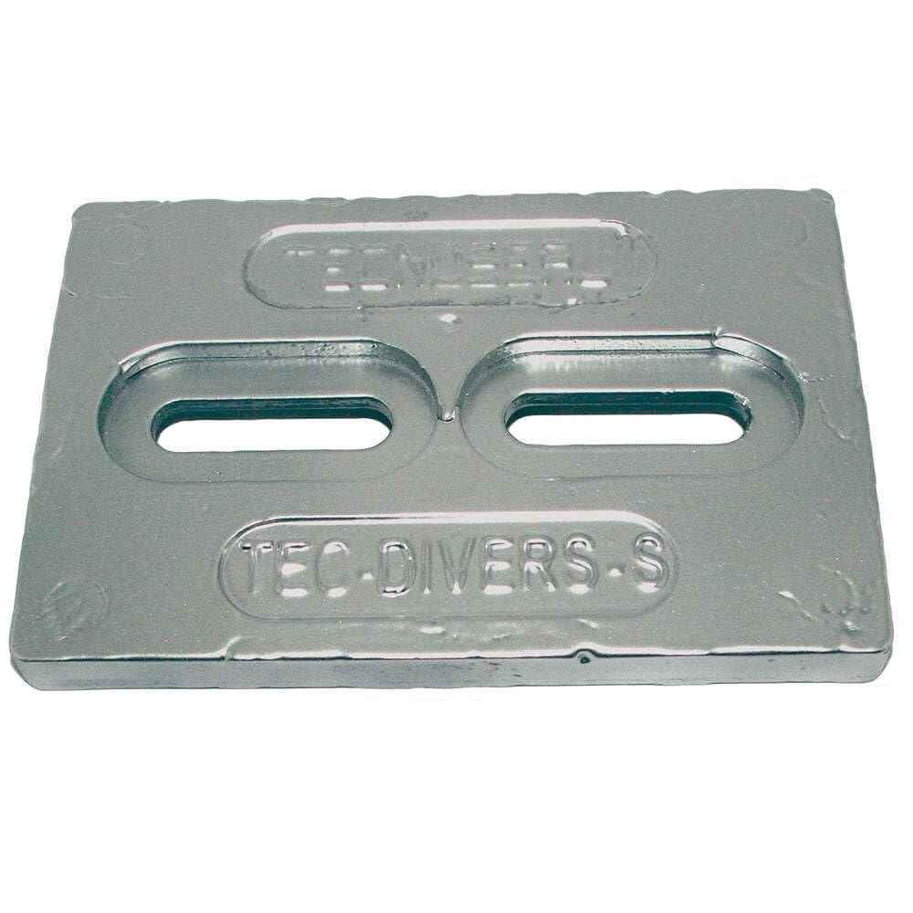 Placa de ânodo Tecnoseal Mini Alumínio 15x10x1.3cm