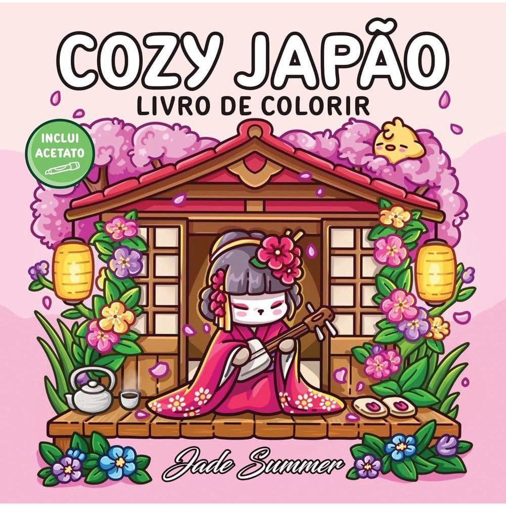 Cozy Japão – Livro de colorir (0909)