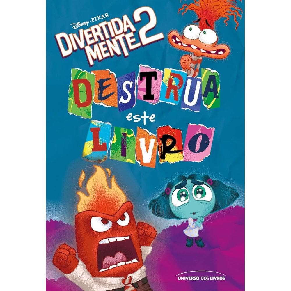 Destrua este livro – Divertida mente 2 (0509)