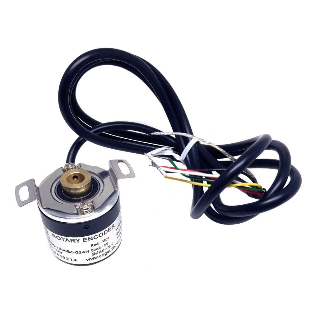 Encoder Incremental Eixo Vazado 8mm NPN 1000pr - 24vdc