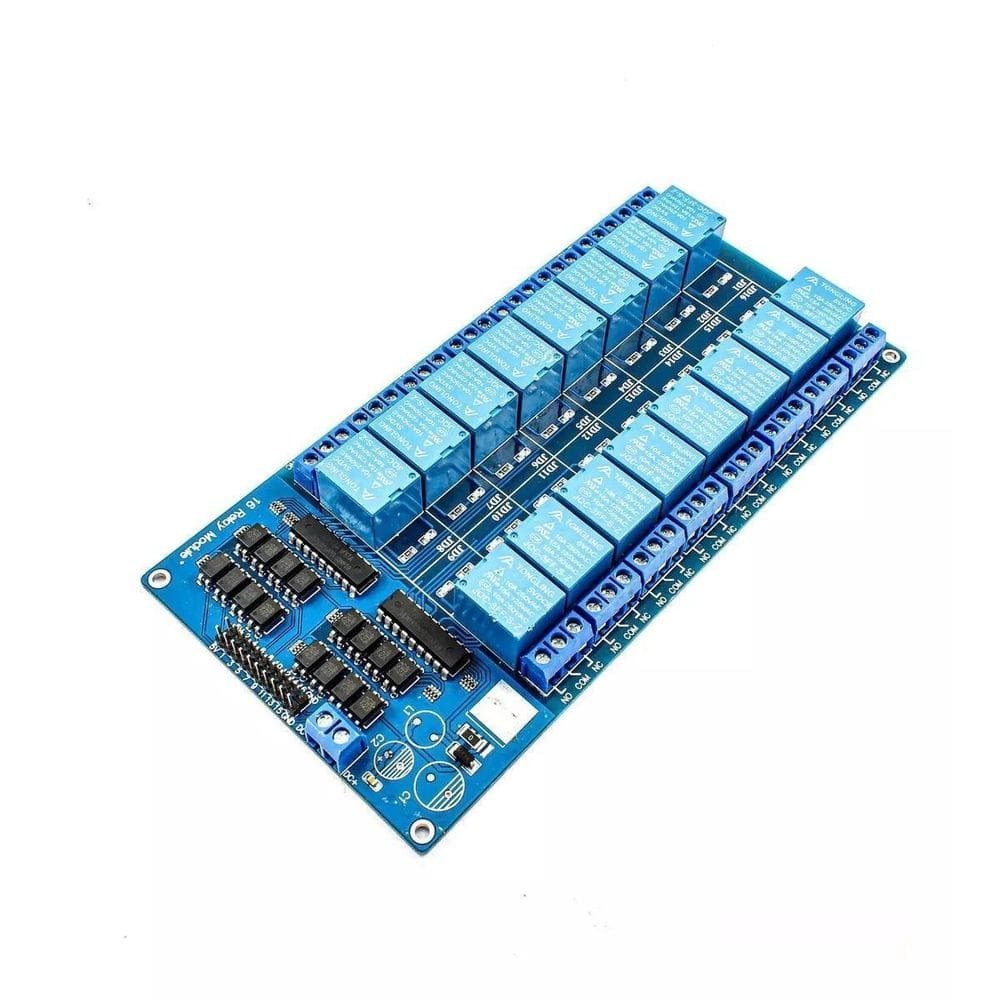 Módulo Relé De 16 Canais 5V Arduino Pic