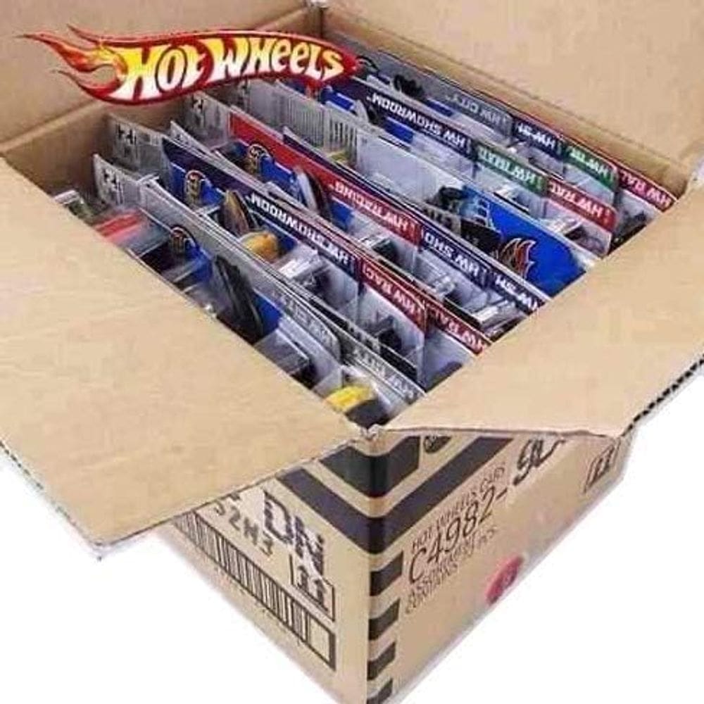 Hot Wheels Caixa C/ 10 Carrinhos - Mattel