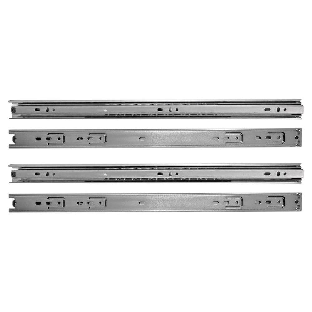 Kit 4 Corrediças Telescópica 45Cm Para Gaveta Trilho 2 Pares