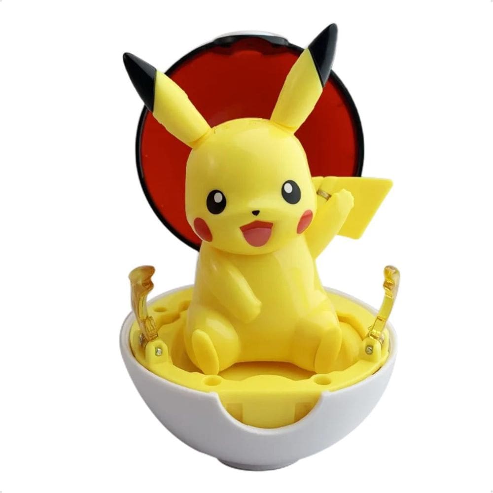 Brinquedo Modelo De Figura Pokémon Pokeball - Pikachu