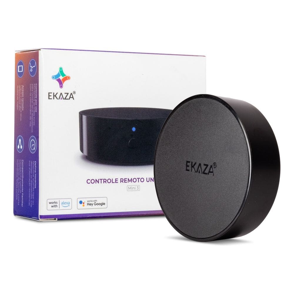 Controle Remoto Universal Radio Frequência IR RF315 RF433mhz Controle de garagem Ekaza - EKAT-T304R