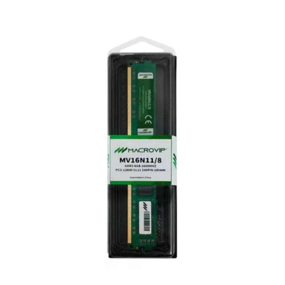 Memoria DDR3 8GB 1600mhz Macrovip