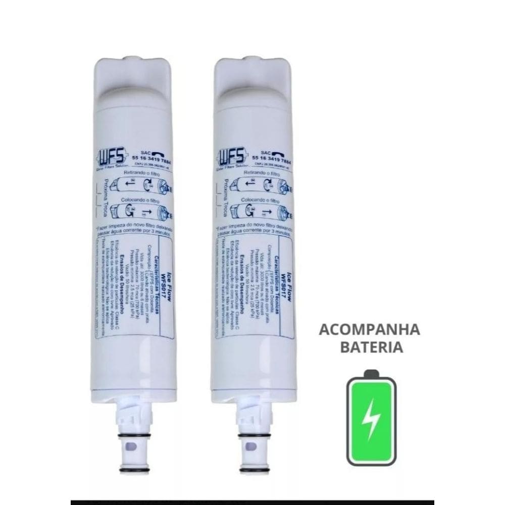 2X Refil Vela Filtro Consul Cpb34 Cpb34Ab Cpb34As Cpb34Af