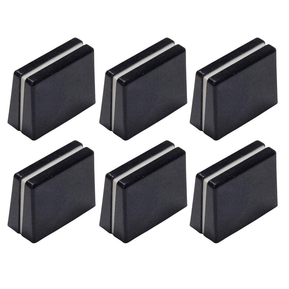 Kit 6 Knob Fader Deslizante Cdj Controlador Sintetizador