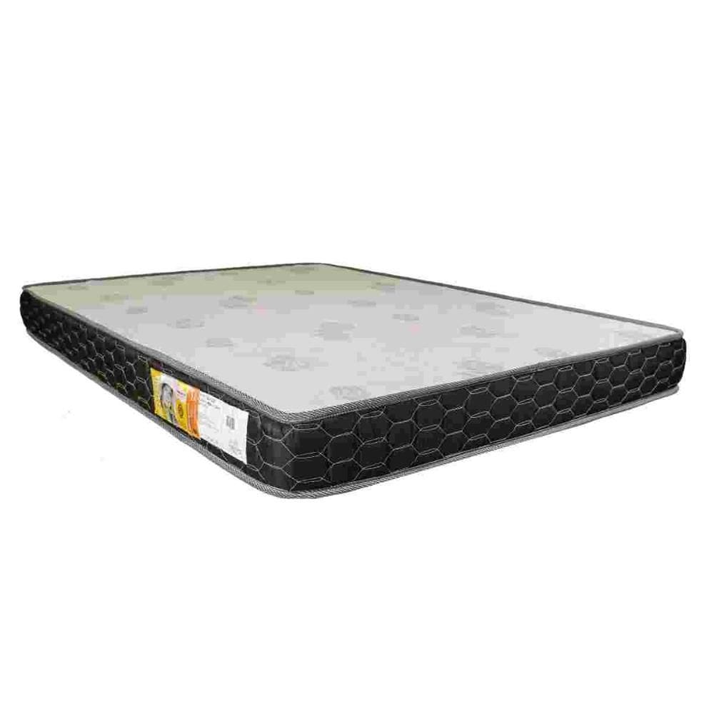 Colchão Solteiro Toraflex D20 188x88x12 Cor  Preto e Branco