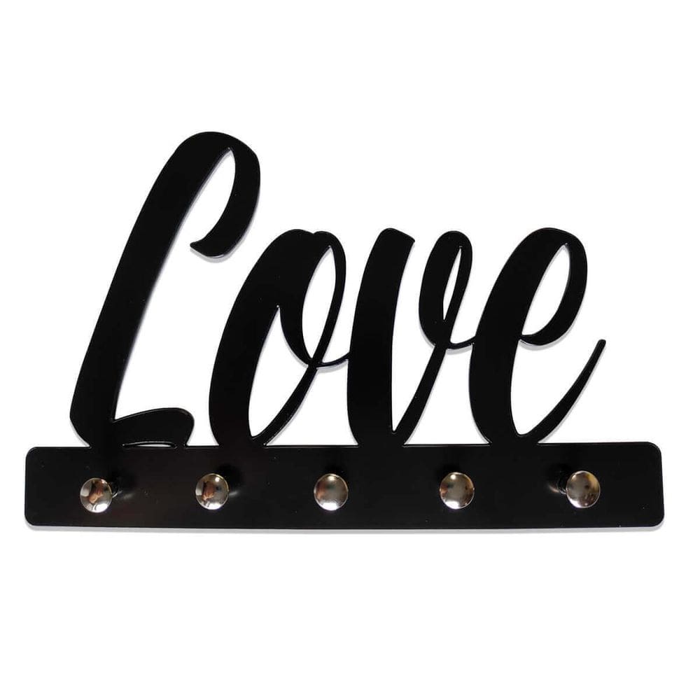Porta Chaves Divertido Love Decoração Criativa