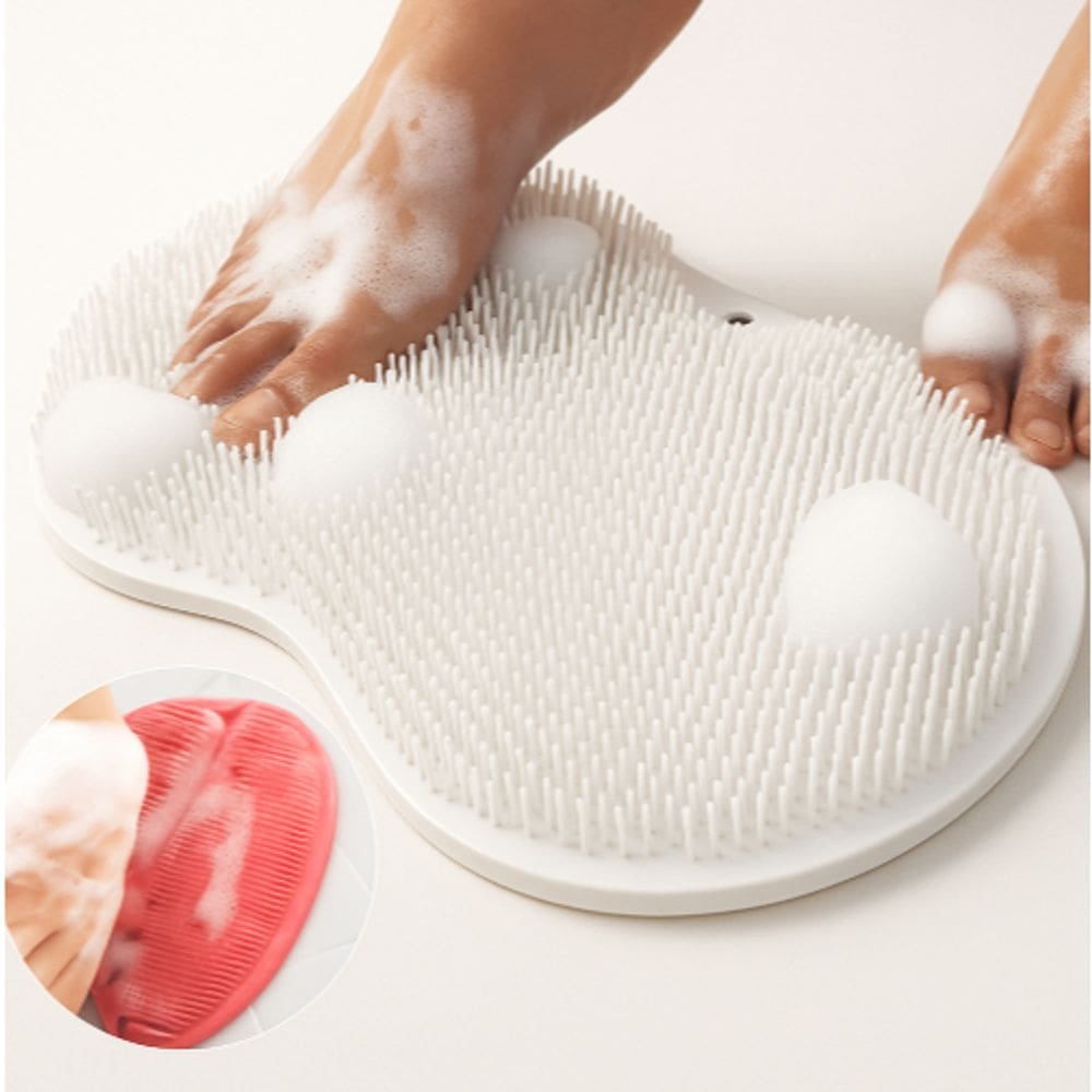 Escova Esfoliante Multiuso Limpador De Costas Prático E Útil Chuveiro Para Os Pés Escova Massageadora