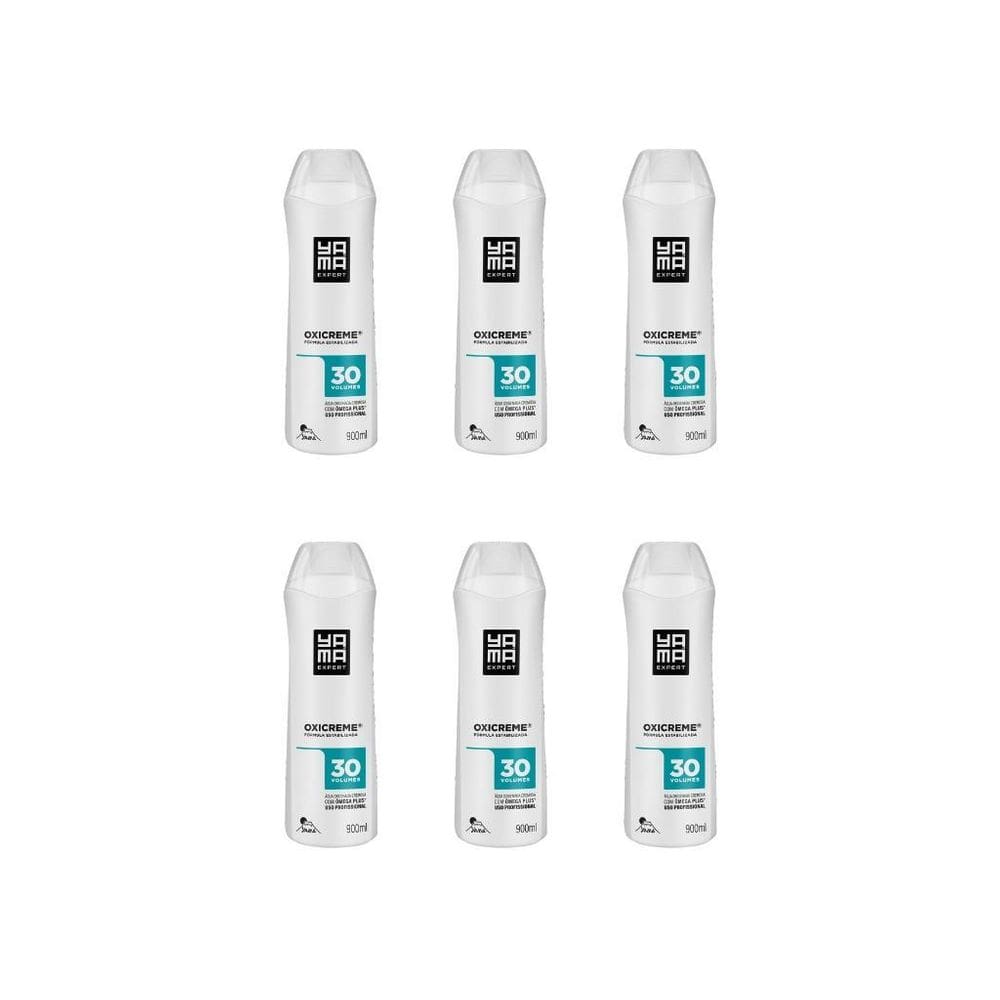 Agua Oxigenada Yama 900Ml 30 Volumes-Kit C/6Un