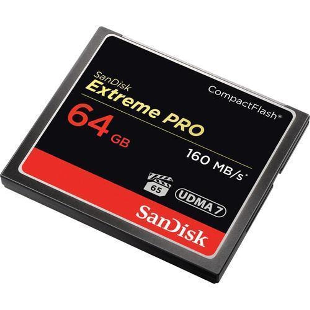 Cartão Memória Compactflash 64Gb Extreme Pro 160Mb/S