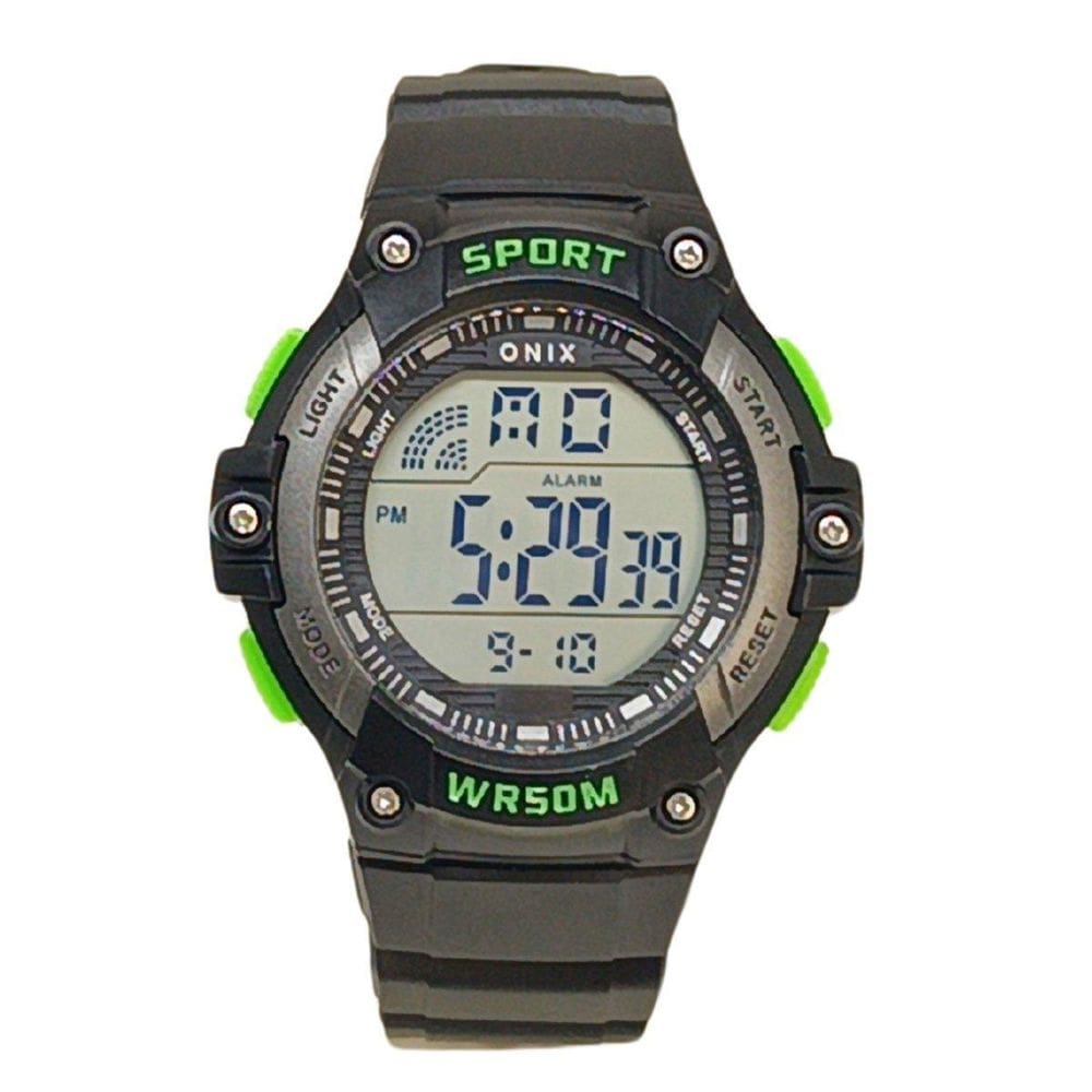 Pulseira Feminino Onix Digital It-3830162 Preto E Verde