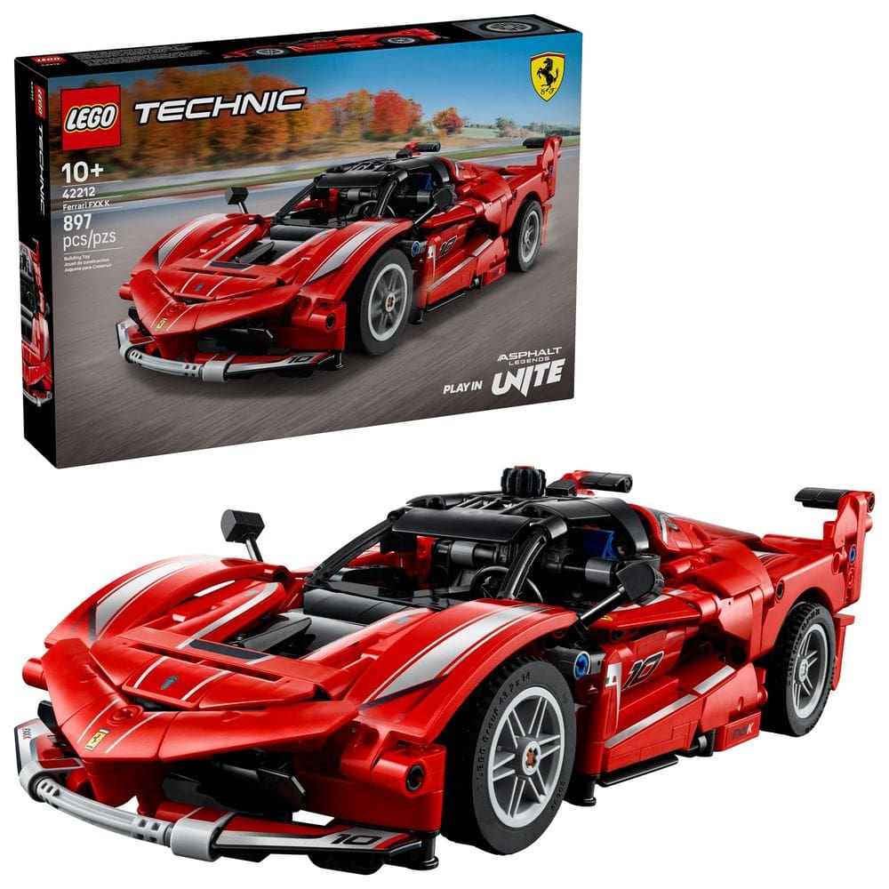 Carro de brinquedo LEGO Technic Ferrari FXX K Building 10+ Years
