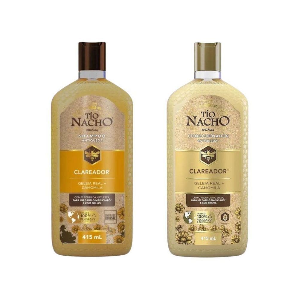 Kit Tio Nacho Clareador Shampoo 415Ml + Condicionador 415Ml