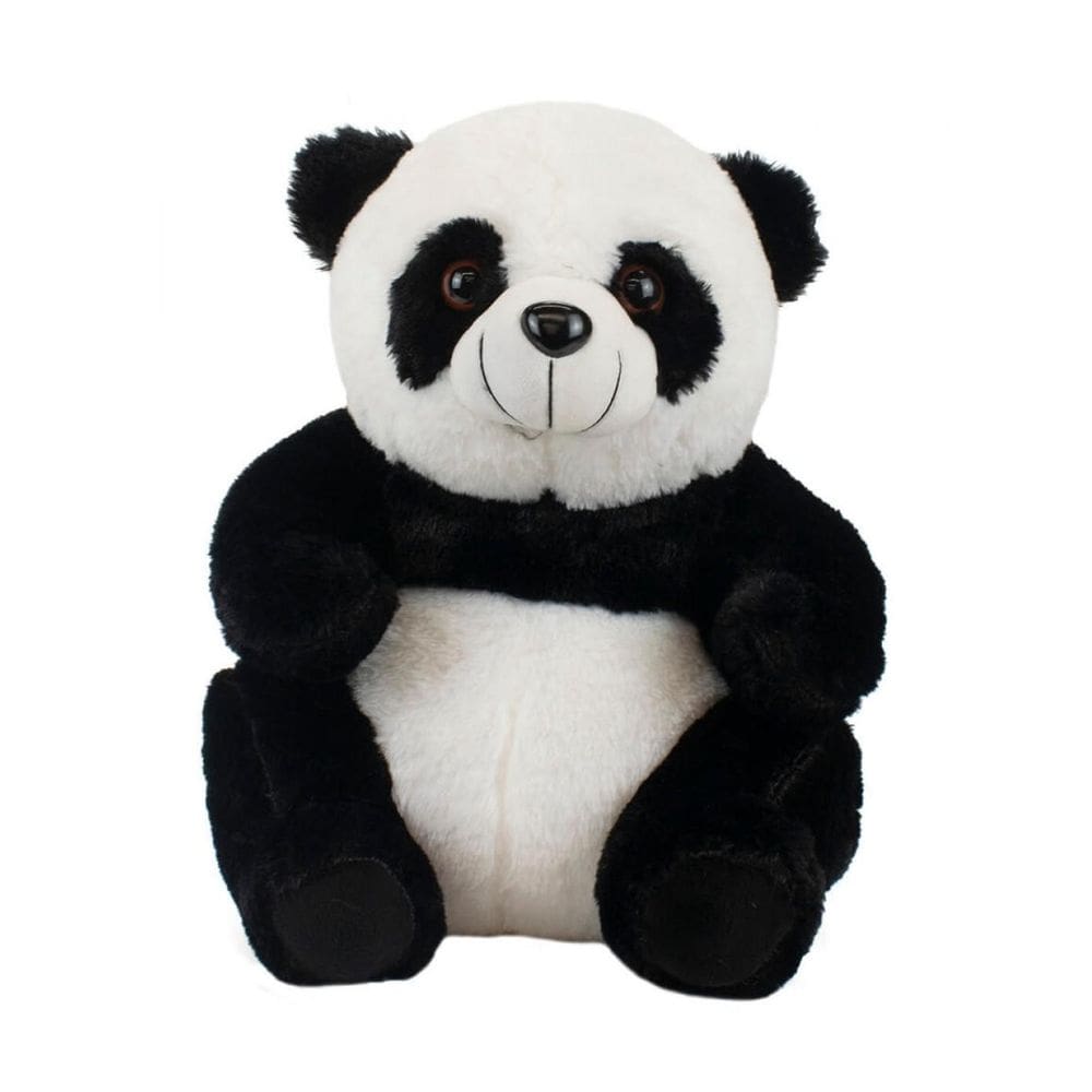 Urso Panda Sentado 20Cm - Pelúcia - Pandinha