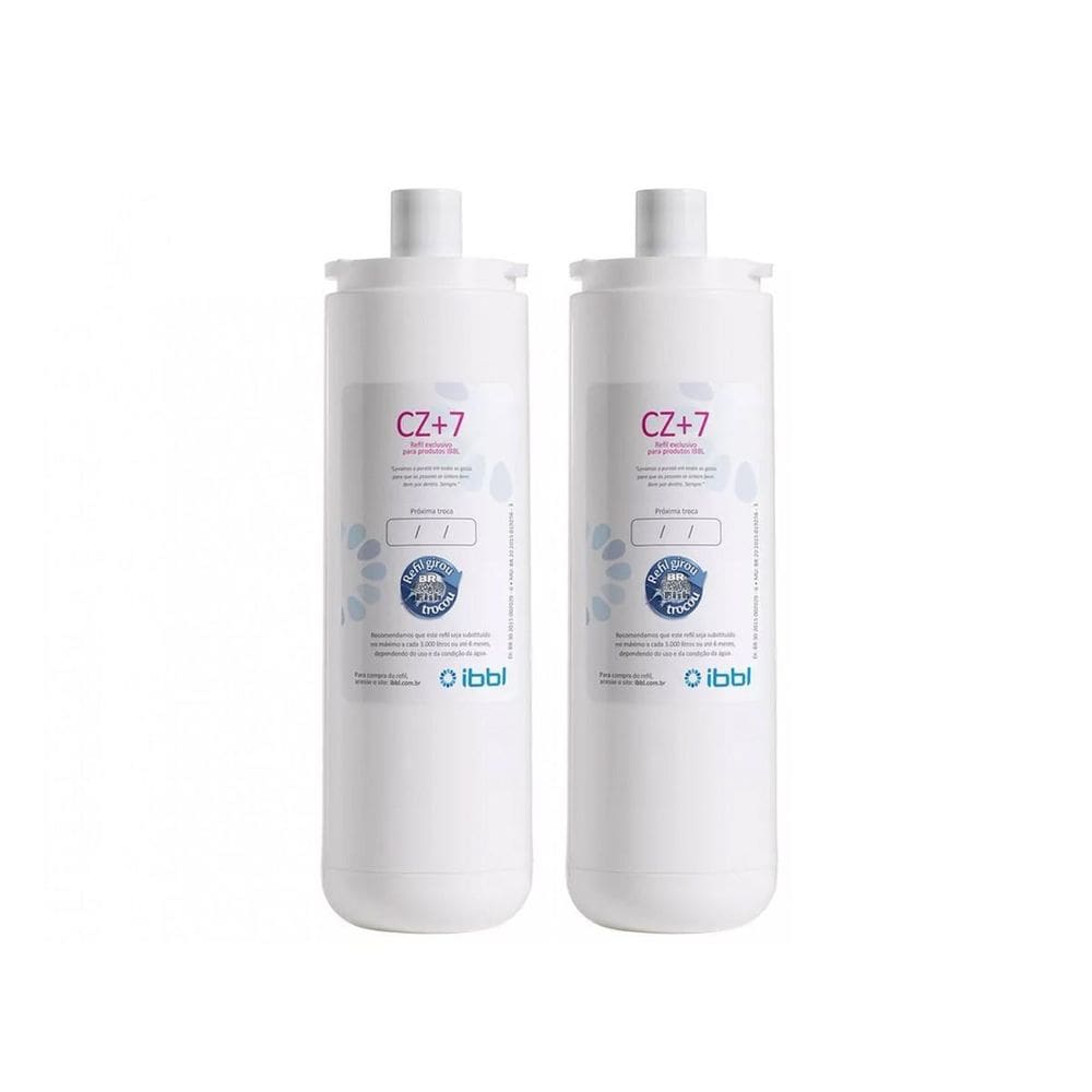 Kit Com 2 Refil Purificador Água Gelada Ibbl Cz+7