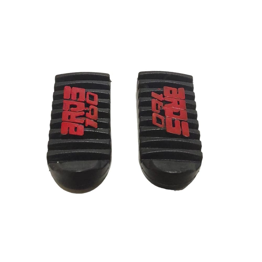 Borracha Pedaleira Estribo Dianteiro Personalizado Bros 160