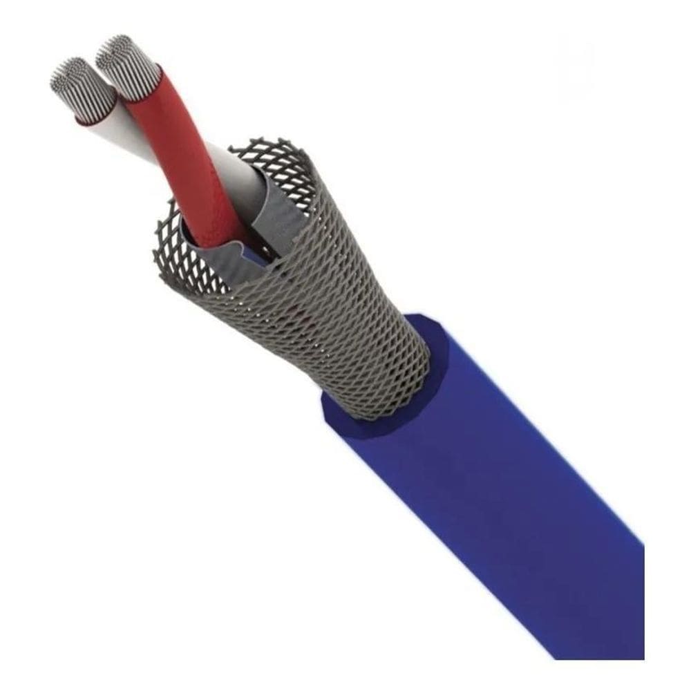 Cabo Microfone Stereo 0,20Mm Sc20 100M Azul Santo Angelo