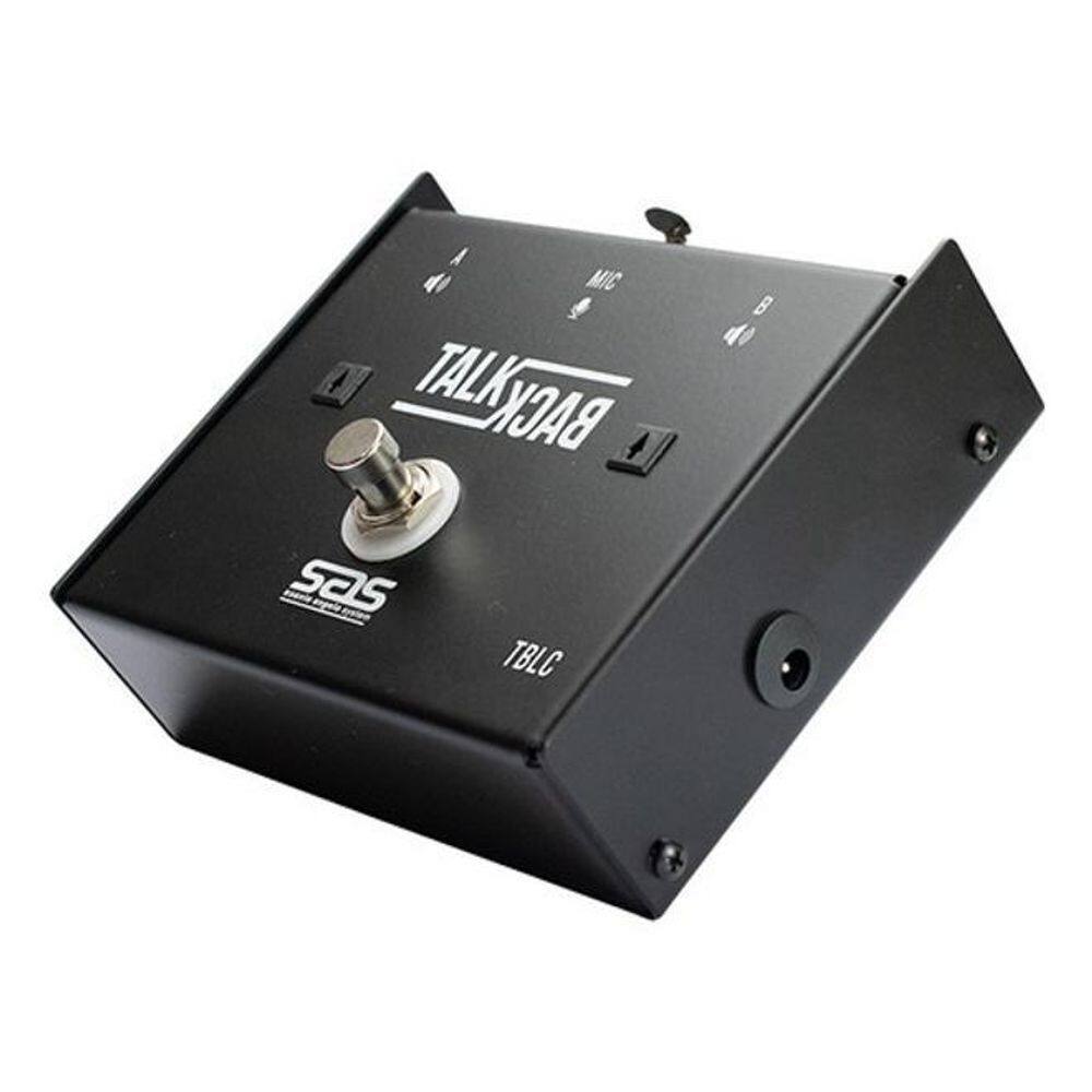 Pedal Talkback Tblc Com Trava E Led Comunicação Da Banda