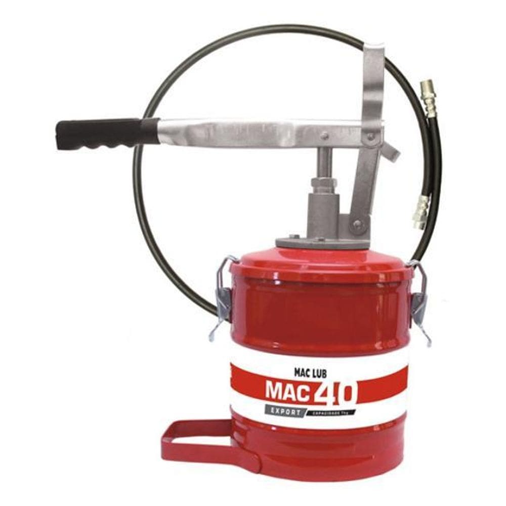 Engraxadeira Manual Com Depósito 7Kg 3000 Psi Plus