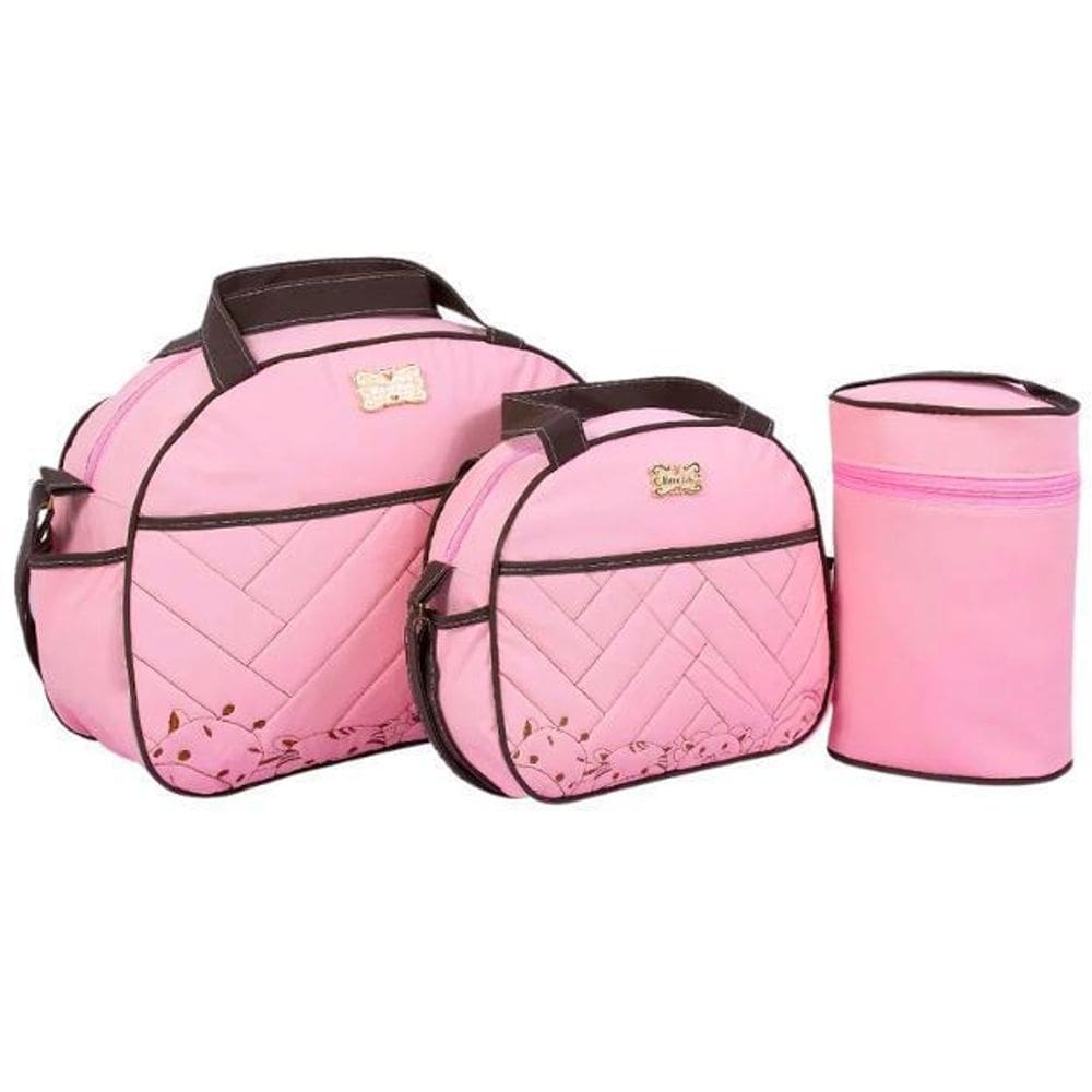 Kit Bolsas Maternidade Mave Baby Prime Rosa