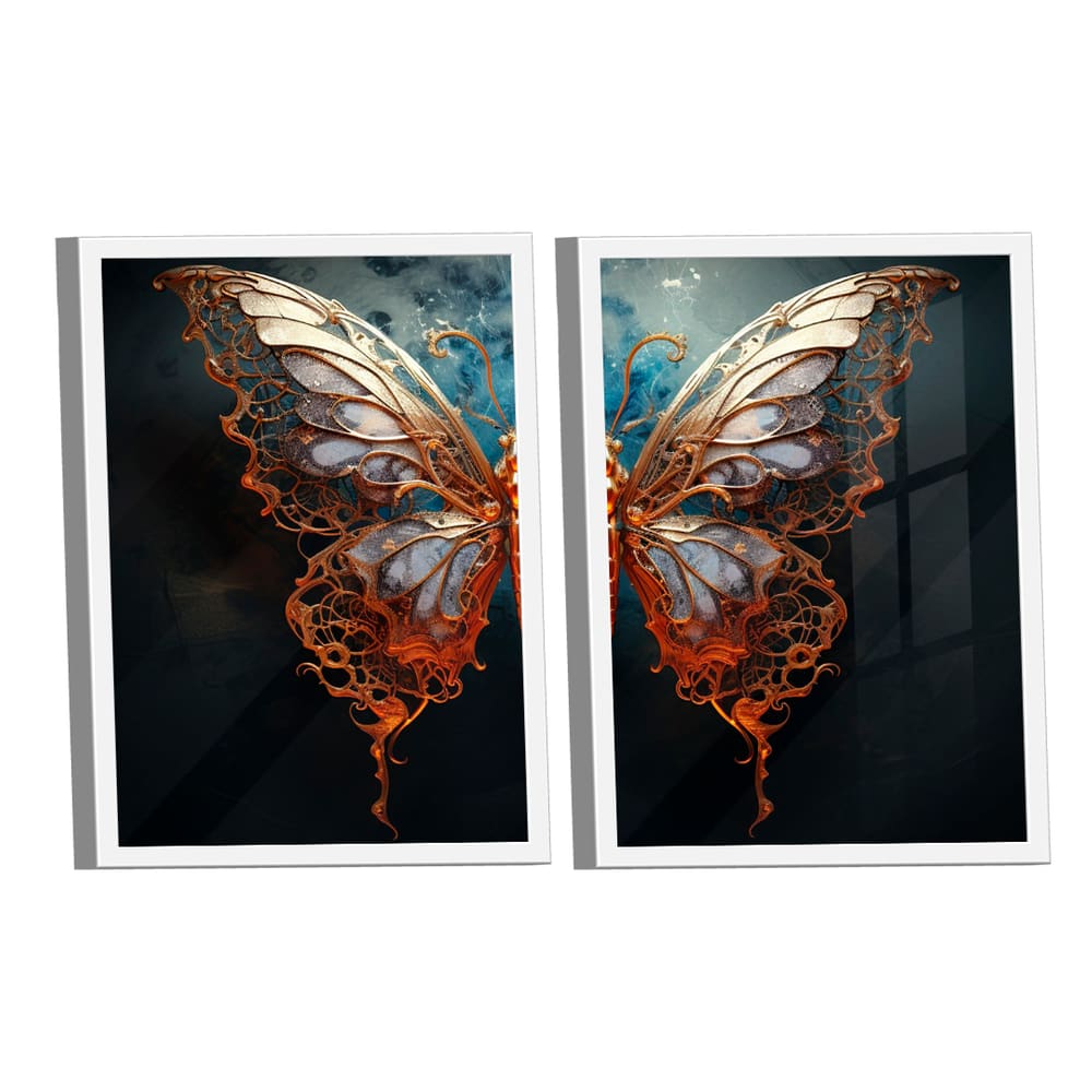 Quadro Decorativo Duo Light Butterfly