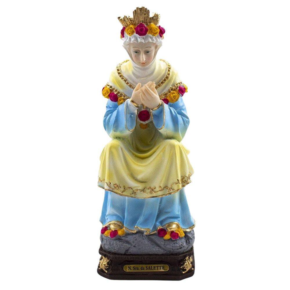 Imagem Nossa Senhora De La Salette Resina 21 Cm