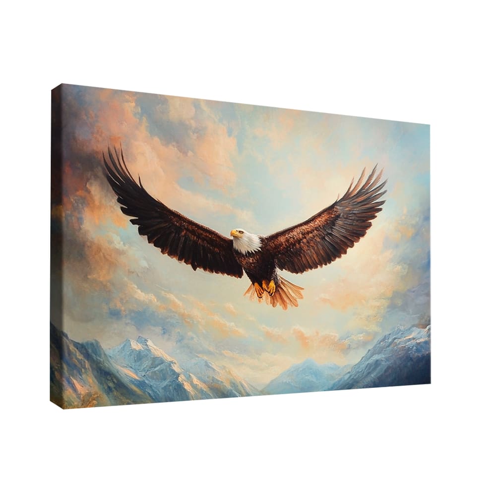 Quadro Decorativo Águia Voando