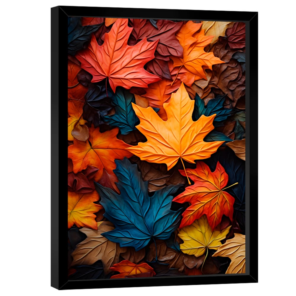 Quadro Decorativo Folhas de Outono